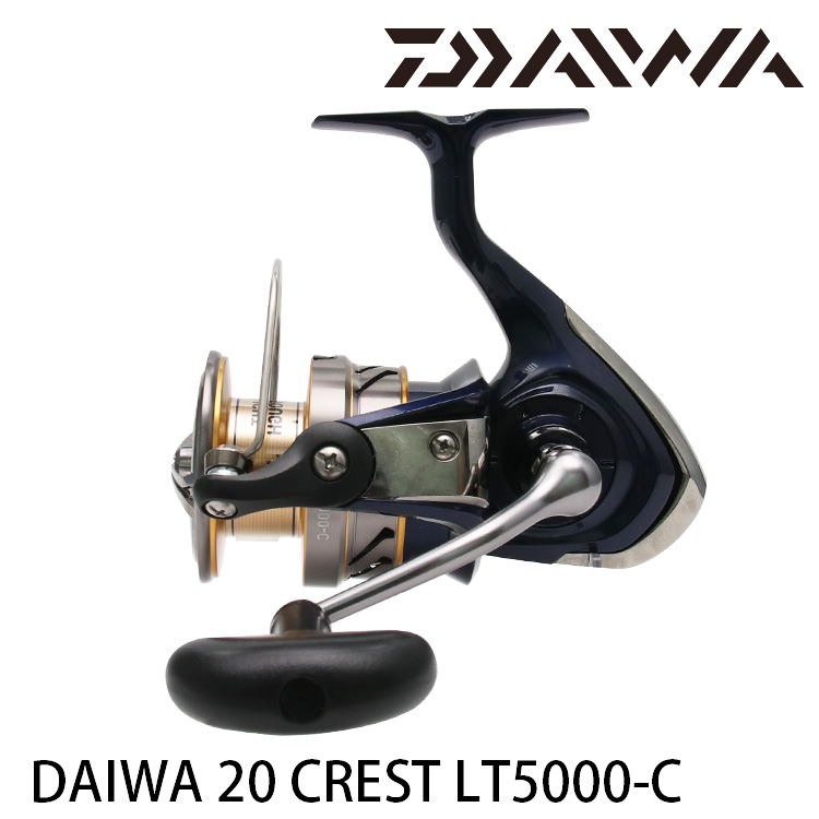 DAIWA 20 CREST LT 5000-C [紡車捲線器] - 漁拓釣具官方線上購物平台